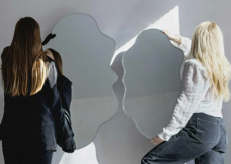 Flow Spegel 70x115 cm