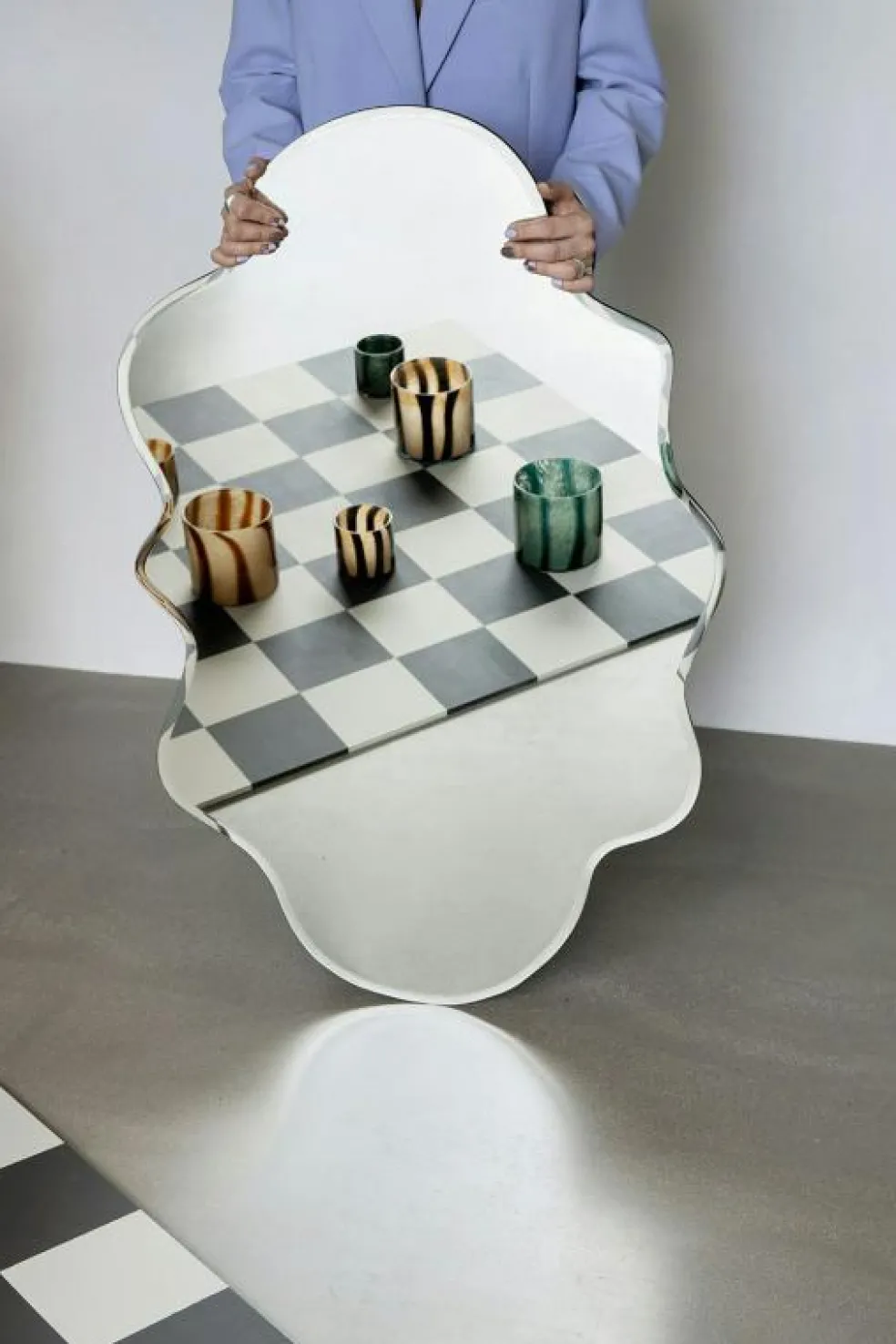 Flow Spegel 70x115 cm