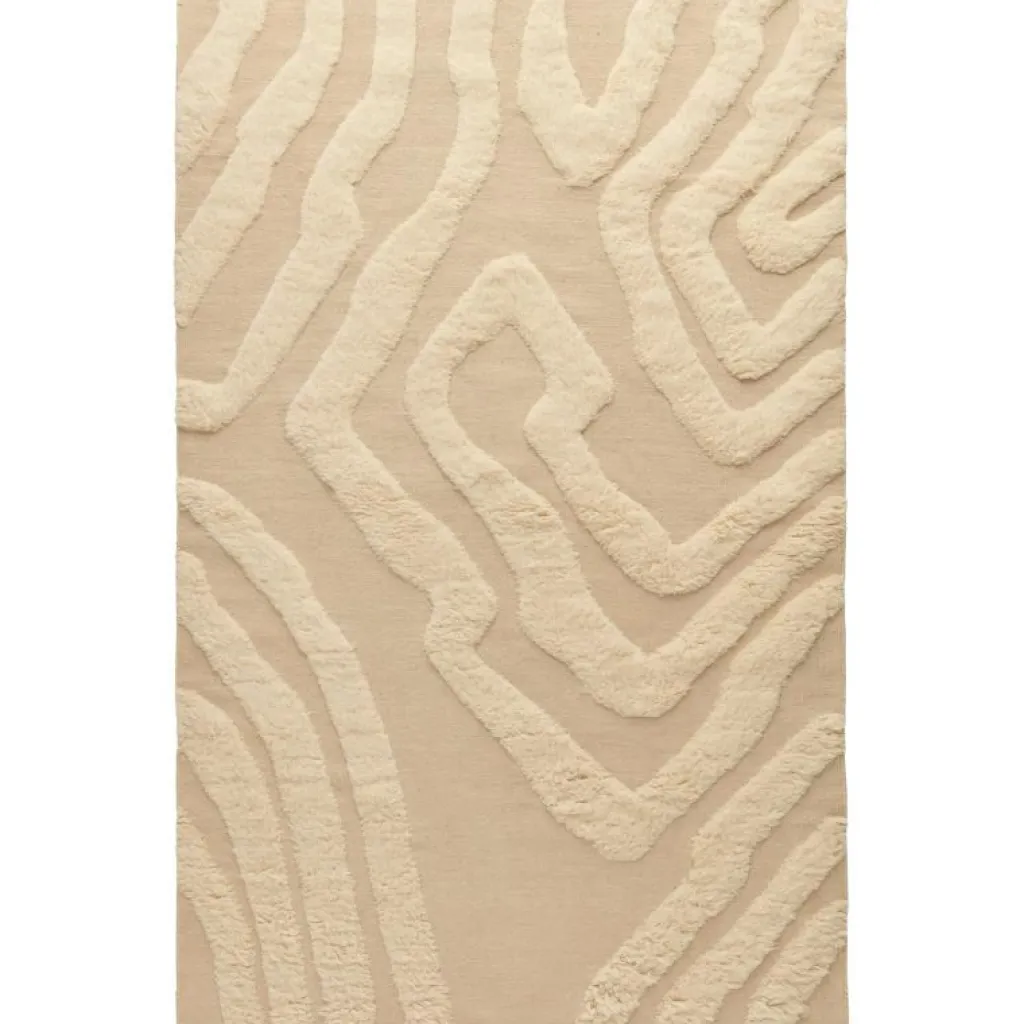 Decotique Ullmattor-Flow Ullmatta 250x350 cm, Beige