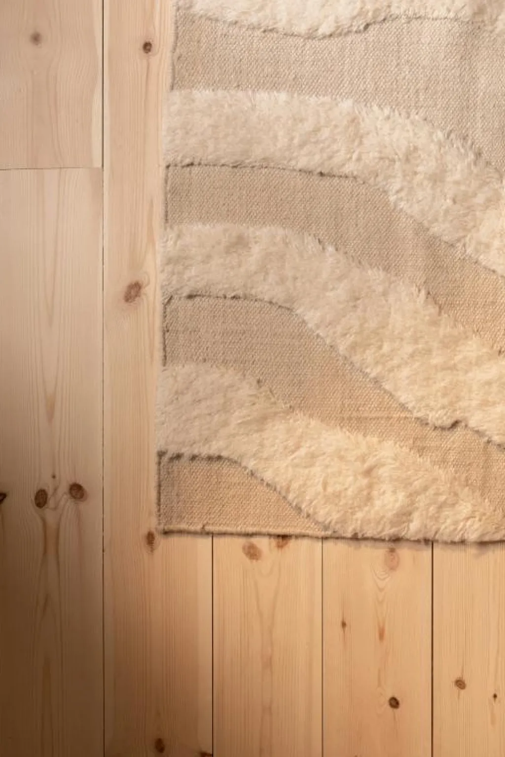 Decotique Ullmattor-Flow Ullmatta 250x350 cm, Beige