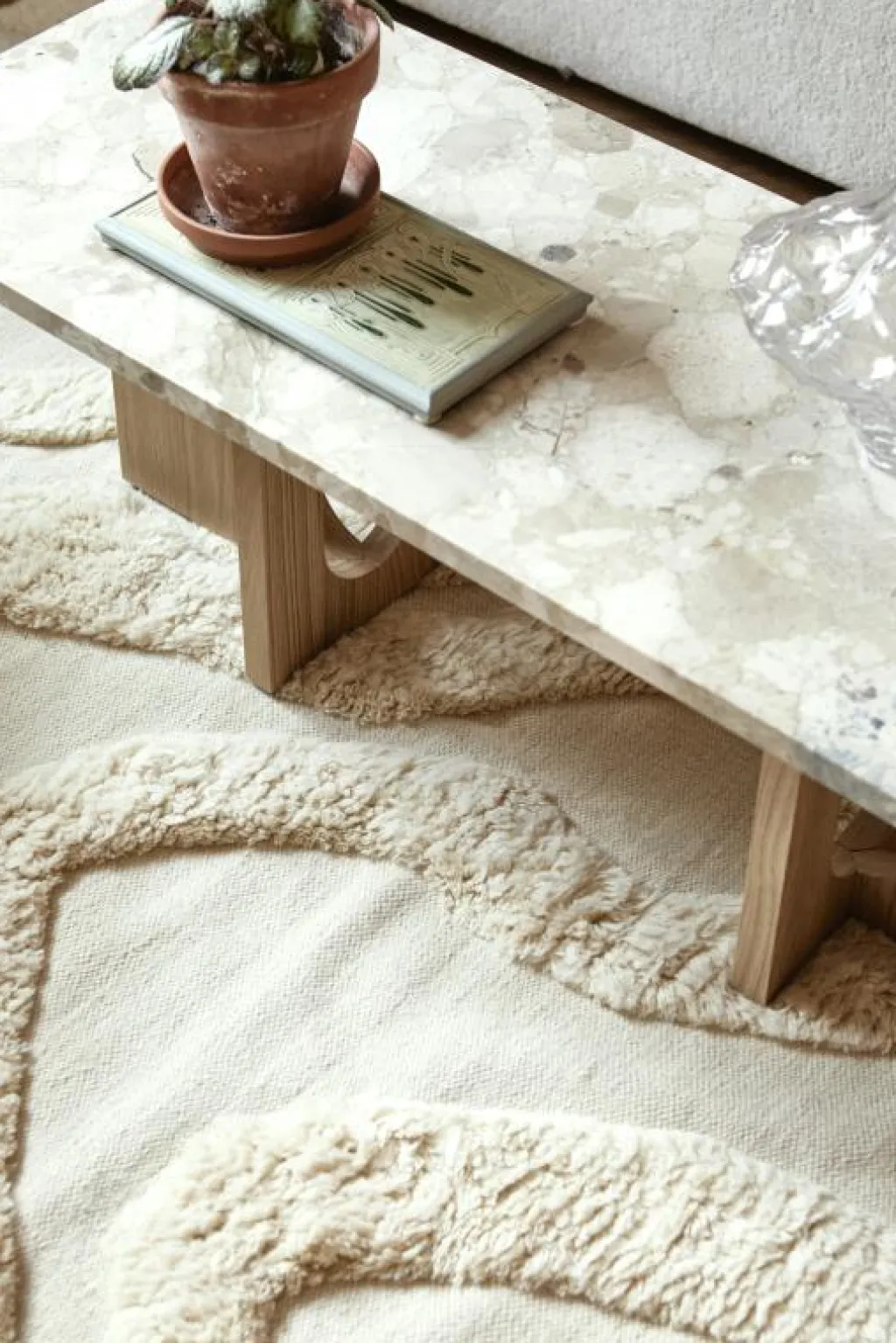 Decotique Ullmattor-Flow Ullmatta 250x350 cm, Beige