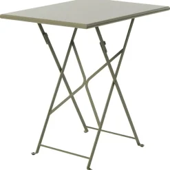 Ethimo Balkongbord & Cafébord|Trädgårdsbord-Flower Hopfällbart Bord 55x70 cm, Mud Grey