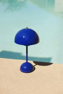 &Tradition Portabla Lampor|Portabla Lampor-Flowerpot VP9 Bordslampa Portabel, Matt Light Grey