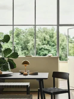 &Tradition Portabla Lampor|Portabla Lampor-Flowerpot VP9 Bordslampa Portabel, Matt Light Grey