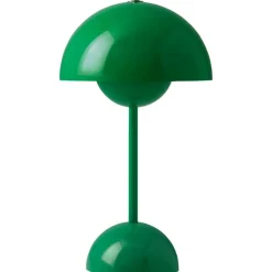 &Tradition Portabla Lampor|Portabla Lampor-Flowerpot VP9 Bordslampa Portabel, Matt Light Grey