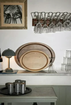 &Tradition Portabla Lampor|Portabla Lampor-Flowerpot VP9 Bordslampa Portabel, Matt Light Grey