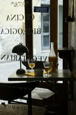 &Tradition Portabla Lampor|Portabla Lampor-Flowerpot VP9 Bordslampa Portabel, Matt Light Grey