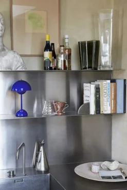 &Tradition Portabla Lampor|Portabla Lampor-Flowerpot VP9 Bordslampa Portabel, Matt Light Grey