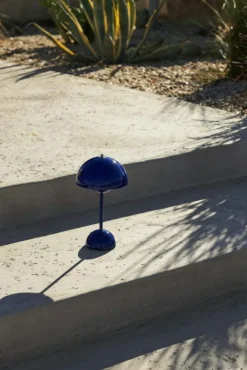 &Tradition Portabla Lampor|Portabla Lampor-Flowerpot VP9 Bordslampa Portabel, Matt Light Grey