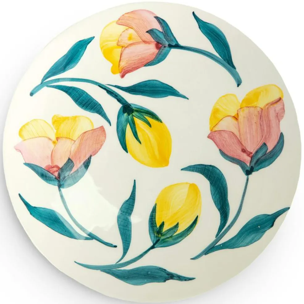 Flowers Tallrik Tulips, 20 cm