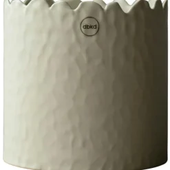 Flowery Kruka Ø16 cm, Creme