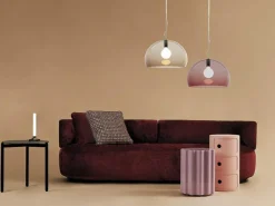 Kartell Pendellampor-FL/Y Pendel 52 cm, Rosa