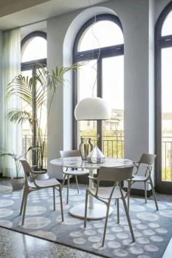 Kartell Pendellampor-FL/Y Pendel 83 cm, Vit