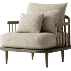 &Tradition Fåtöljer-Fly Sc1 Fåtölj, Rökt Oljad Ek / Karakorum 003