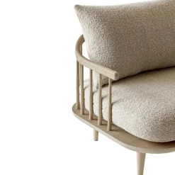 &Tradition 3-Sitssoffor-Fly sofa Sc2 Soffa, Vitoljad Ek / Hot Madison 094