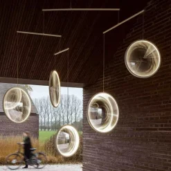 DCWéditions Ljuskronor & Takkronor|Pendellampor-Focus X5 Ljuskrona, Guld