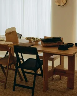 Frama Stolar-Folding Flat Stol, Warm Brown