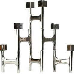 Polspotten Ljusstakar-Folding Ljusstake Kvadratisk,