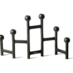 Folding Ljusstake Rund, Grafit