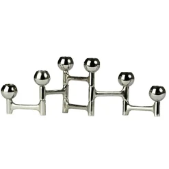 Polspotten Kandelabrar|Ljusstakar-Folding Round Ljusstake,