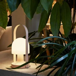 Marset Portabla Lampor|Portabla Lampor-FollowMe Bordslampa Portabel, Vit