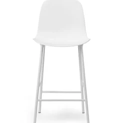 Normann Copenhagen Barstolar & Barpallar-Form Barstol Hög Rygg 65 cm Stål, Svart