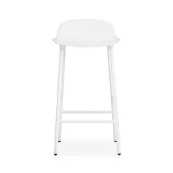 Normann Copenhagen Barstolar & Barpallar-Form Barstol Stålben, 65cm, Svart