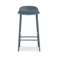 Normann Copenhagen Barstolar & Barpallar-Form Barstol Stålben, 65cm, Svart