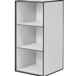 Audo Copenhagen Vägghyllor-Frame 70 Sidobord Med 2 Hyllplan, Rökt Ek