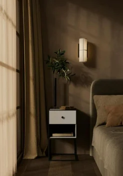 Audo Copenhagen Sängbord & Nattduksbord|Sängbord & Nattduksbord-Frame 35 Sidobord Med 1 Låda, Sand