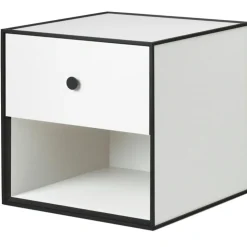 Frame 35 Sängbord Med 1 Låda, Mörkgrå