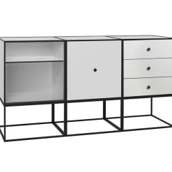 Audo Copenhagen Skänkar & Sideboards-Frame 49 Trio Sideboard Med Underrede, Sand