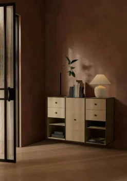 Frame 70 Väggskåp, Smoked Oak