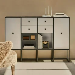 Frame 70 Väggskåp, Smoked Oak