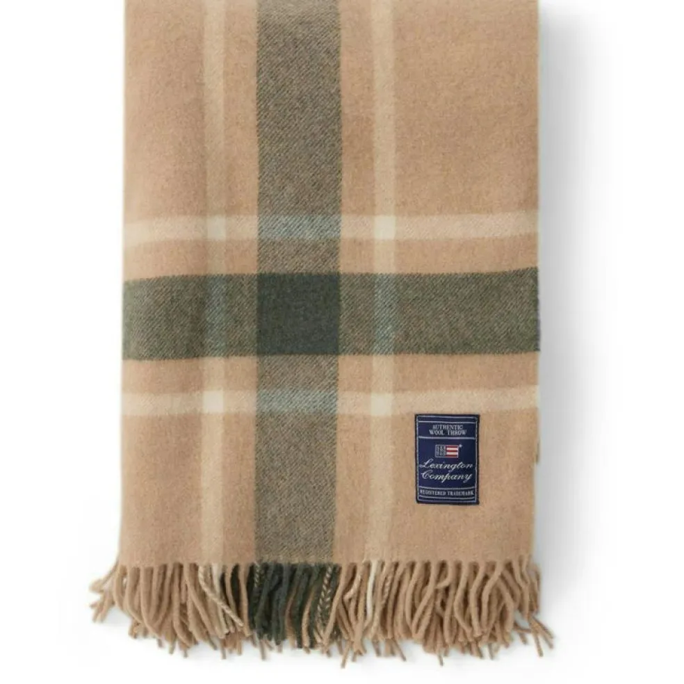 Frame Checked Pläd 130x170 cm