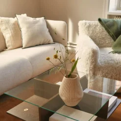 Frame Kudde 50x50 cm, Beige