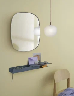 Framed Spegel S, Mörkgrön