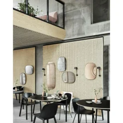 Framed Spegel S, Mörkgrön