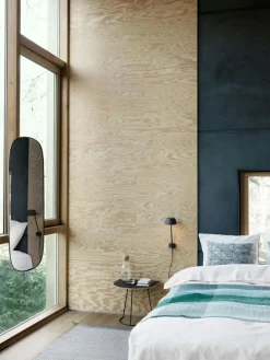 Framed Spegel S, Mörkgrön