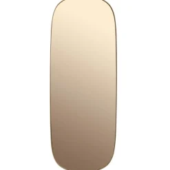 Framed Spegel S, Mörkgrön