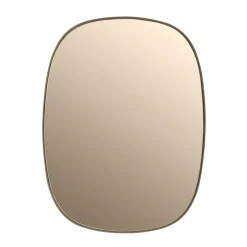 Framed Spegel S, Mörkgrön