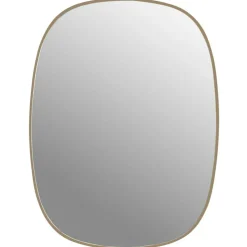 Framed Spegel S, Mörkgrön