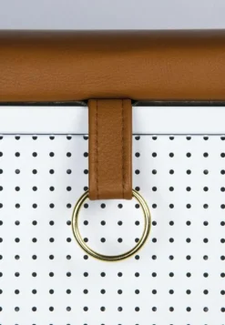 Frank Förvaringsbänk, Svart/Svart läder