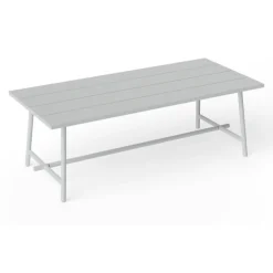 Fred's Bord 100x220 cm, Ljusgrå