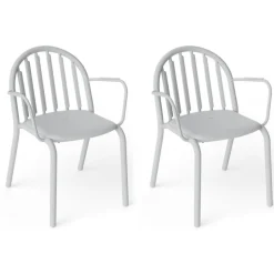 Fatboy Trädgårdsstolar-Fred's Karmstol 2-pack, Antracit