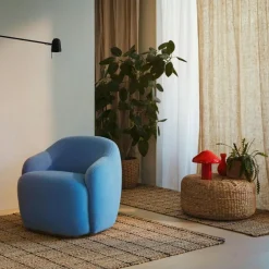 Freja Matta Rutig Natur, 160x230 cm