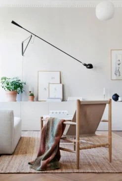 Fri Ullpläd 150x200 cm, Summer Red