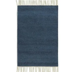 Fringe Matta 60x90 cm, Dusty Blue