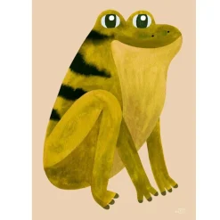 Paper Collective Posters-Frog Poster 50x70 cm