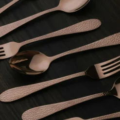 Frost Dessertbestick / Förrättsbestick 8 Delar, Svart